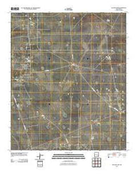Buckeye NW New Mexico Historical topographic map, 1:24000 scale, 7.5 X 7.5 Minute, Year 2010