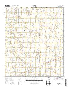 Buckeye NW New Mexico Historical topographic map, 1:24000 scale, 7.5 X 7.5 Minute, Year 2013