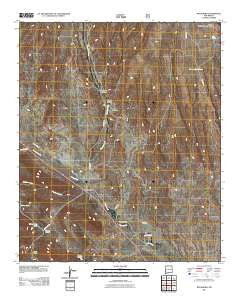 Buckhorn New Mexico Historical topographic map, 1:24000 scale, 7.5 X 7.5 Minute, Year 2011
