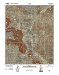 Bueyeros New Mexico Historical topographic map, 1:24000 scale, 7.5 X 7.5 Minute, Year 2010