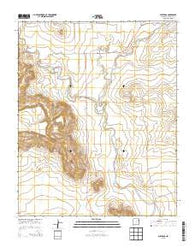 Bueyeros New Mexico Historical topographic map, 1:24000 scale, 7.5 X 7.5 Minute, Year 2013