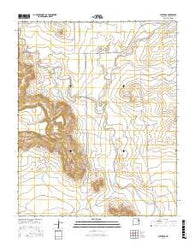 Bueyeros New Mexico Current topographic map, 1:24000 scale, 7.5 X 7.5 Minute, Year 2017