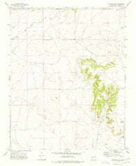 Bueyeros NE New Mexico Historical topographic map, 1:24000 scale, 7.5 X 7.5 Minute, Year 1973