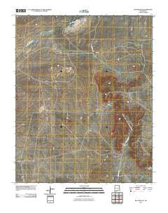 Bueyeros NE New Mexico Historical topographic map, 1:24000 scale, 7.5 X 7.5 Minute, Year 2010