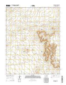 Bueyeros NE New Mexico Historical topographic map, 1:24000 scale, 7.5 X 7.5 Minute, Year 2013
