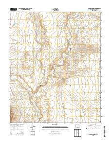 Buffalo Springs New Mexico Historical topographic map, 1:24000 scale, 7.5 X 7.5 Minute, Year 2013