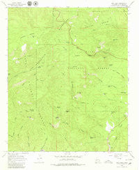 Bull Basin New Mexico Historical topographic map, 1:24000 scale, 7.5 X 7.5 Minute, Year 1965