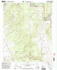 Bull Canyon New Mexico Historical topographic map, 1:24000 scale, 7.5 X 7.5 Minute, Year 2002