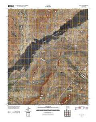 Bull Gap New Mexico Historical topographic map, 1:24000 scale, 7.5 X 7.5 Minute, Year 2010