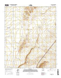 Bull Gap New Mexico Current topographic map, 1:24000 scale, 7.5 X 7.5 Minute, Year 2017