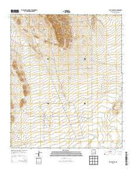 Bull Gap SW New Mexico Historical topographic map, 1:24000 scale, 7.5 X 7.5 Minute, Year 2013