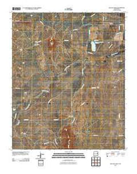 Bulldog Mesa New Mexico Historical topographic map, 1:24000 scale, 7.5 X 7.5 Minute, Year 2010