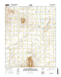 Bulldog Mesa New Mexico Current topographic map, 1:24000 scale, 7.5 X 7.5 Minute, Year 2017