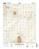 Bulldog Mesa New Mexico Current topographic map, 1:24000 scale, 7.5 X 7.5 Minute, Year 2017