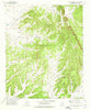 Burned Timber Canyon New Mexico Historical topographic map, 1:24000 scale, 7.5 X 7.5 Minute, Year 1972