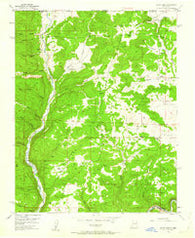 Burnt Mesa New Mexico Historical topographic map, 1:24000 scale, 7.5 X 7.5 Minute, Year 1954