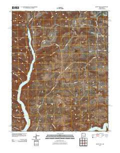Burnt Mesa New Mexico Historical topographic map, 1:24000 scale, 7.5 X 7.5 Minute, Year 2010