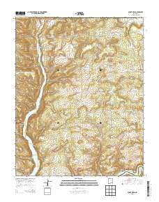 Burnt Mesa New Mexico Historical topographic map, 1:24000 scale, 7.5 X 7.5 Minute, Year 2013