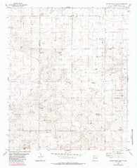 Button Mesa North New Mexico Historical topographic map, 1:24000 scale, 7.5 X 7.5 Minute, Year 1978