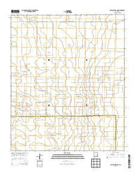Button Mesa NE New Mexico Historical topographic map, 1:24000 scale, 7.5 X 7.5 Minute, Year 2013