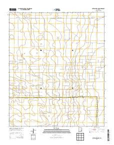 Button Mesa NE New Mexico Historical topographic map, 1:24000 scale, 7.5 X 7.5 Minute, Year 2013