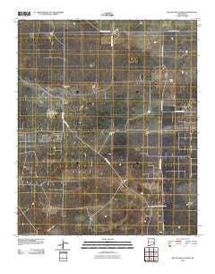 Button Mesa North New Mexico Historical topographic map, 1:24000 scale, 7.5 X 7.5 Minute, Year 2010