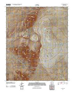 C-N Lake New Mexico Historical topographic map, 1:24000 scale, 7.5 X 7.5 Minute, Year 2010