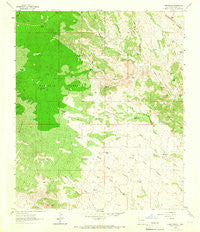C Bar Ranch New Mexico Historical topographic map, 1:24000 scale, 7.5 X 7.5 Minute, Year 1963