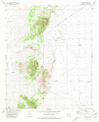 C N Lake New Mexico Historical topographic map, 1:24000 scale, 7.5 X 7.5 Minute, Year 1981