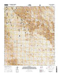 C Bar Ranch New Mexico Current topographic map, 1:24000 scale, 7.5 X 7.5 Minute, Year 2017