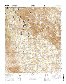 C Bar Ranch New Mexico Current topographic map, 1:24000 scale, 7.5 X 7.5 Minute, Year 2017