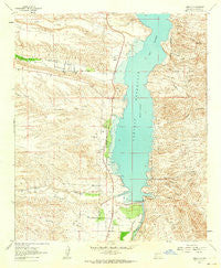 Caballo New Mexico Historical topographic map, 1:24000 scale, 7.5 X 7.5 Minute, Year 1961