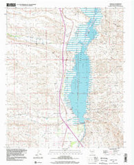 Caballo New Mexico Historical topographic map, 1:24000 scale, 7.5 X 7.5 Minute, Year 1996