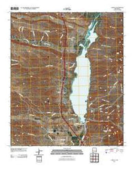 Caballo New Mexico Historical topographic map, 1:24000 scale, 7.5 X 7.5 Minute, Year 2010
