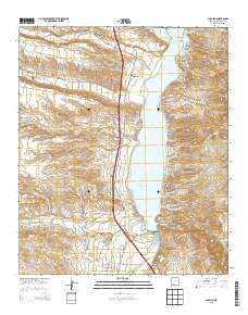 Caballo New Mexico Historical topographic map, 1:24000 scale, 7.5 X 7.5 Minute, Year 2013