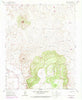 Cabezon Peak New Mexico Historical topographic map, 1:24000 scale, 7.5 X 7.5 Minute, Year 1961