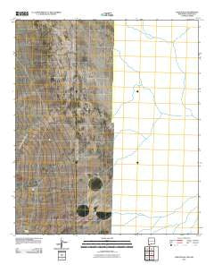Cabin Wells New Mexico Historical topographic map, 1:24000 scale, 7.5 X 7.5 Minute, Year 2010