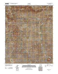 Cabra Hill New Mexico Historical topographic map, 1:24000 scale, 7.5 X 7.5 Minute, Year 2010