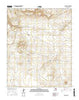 Cabra Hill New Mexico Current topographic map, 1:24000 scale, 7.5 X 7.5 Minute, Year 2017