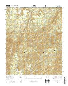 Cal Ship Mesa New Mexico Historical topographic map, 1:24000 scale, 7.5 X 7.5 Minute, Year 2013