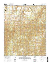 Cal Ship Mesa New Mexico Current topographic map, 1:24000 scale, 7.5 X 7.5 Minute, Year 2017
