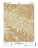 Caliente Canyon North New Mexico Current topographic map, 1:24000 scale, 7.5 X 7.5 Minute, Year 2017