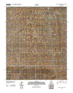 Camaleon Draw East New Mexico Historical topographic map, 1:24000 scale, 7.5 X 7.5 Minute, Year 2010