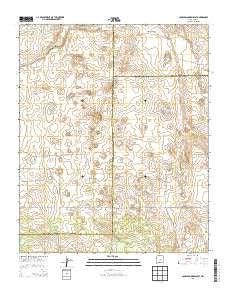 Camaleon Draw East New Mexico Historical topographic map, 1:24000 scale, 7.5 X 7.5 Minute, Year 2013