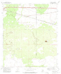 Cambray New Mexico Historical topographic map, 1:24000 scale, 7.5 X 7.5 Minute, Year 1972