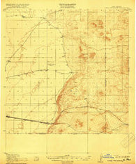 Camel Mountain New Mexico Historical topographic map, 1:62500 scale, 15 X 15 Minute, Year 1917