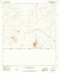 Camel Mountain New Mexico Historical topographic map, 1:24000 scale, 7.5 X 7.5 Minute, Year 1965