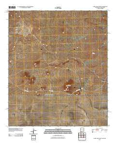 Camel Mountain New Mexico Historical topographic map, 1:24000 scale, 7.5 X 7.5 Minute, Year 2010