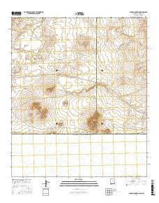 Camel Mountain New Mexico Current topographic map, 1:24000 scale, 7.5 X 7.5 Minute, Year 2017