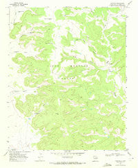 Campana New Mexico Historical topographic map, 1:24000 scale, 7.5 X 7.5 Minute, Year 1969